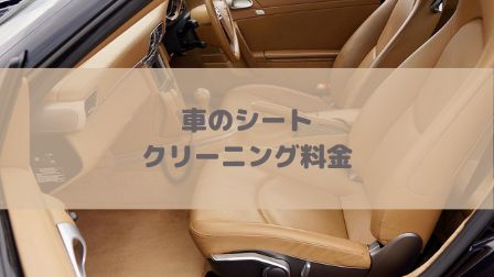 車のシート洗浄に最適なスチームクリーナーをレンタル おすすめはやっぱりケルヒャー
